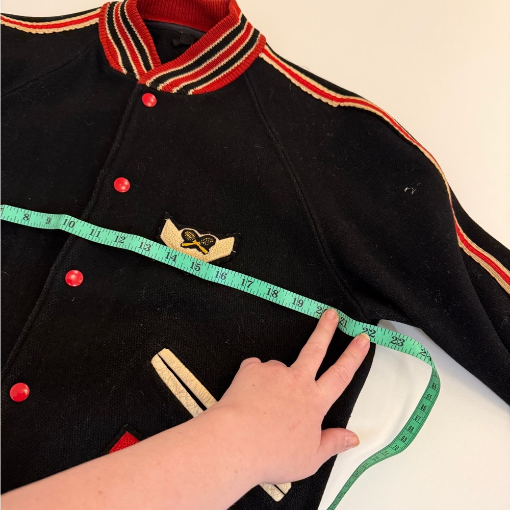 Black and Red Varsity Jacket - Picture 7 of 11
